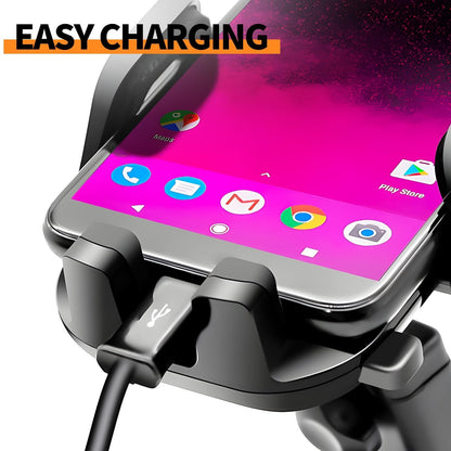 Phone Holder for car, Car Phone Holder Mount with Upgraded Metal Hook Clip for Air Vent, Car Mount Smartphones Holders