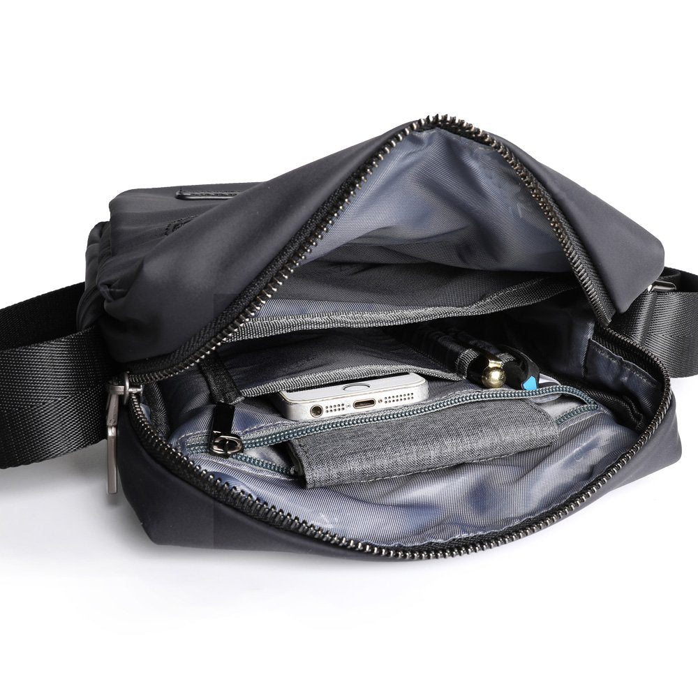 ZZINNA Messenger Bag Waterproof Shoulder Bags Man Purses and Small Crossbody for Men and Women