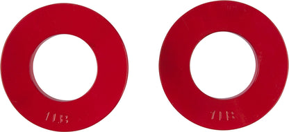 Fractional Weight Plates - 2 Each of 1/4, 1/2, 3/4, 1 lb. Total Set of 8 by Trademark Innovations (Grey, Blue, Green, & Red)