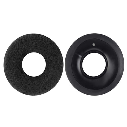 Geekria Comfort Velour Replacement Ear Pads Compatible with Sennheiser HD25-1, HD25, HD25SP, 25SP-II Headphones, Ear Cushions with Video Guide (Black)