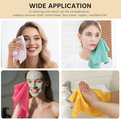 Microfiber Face Cloth Reusable Makeup Remover Facial Cleansing Towel Ultra Soft