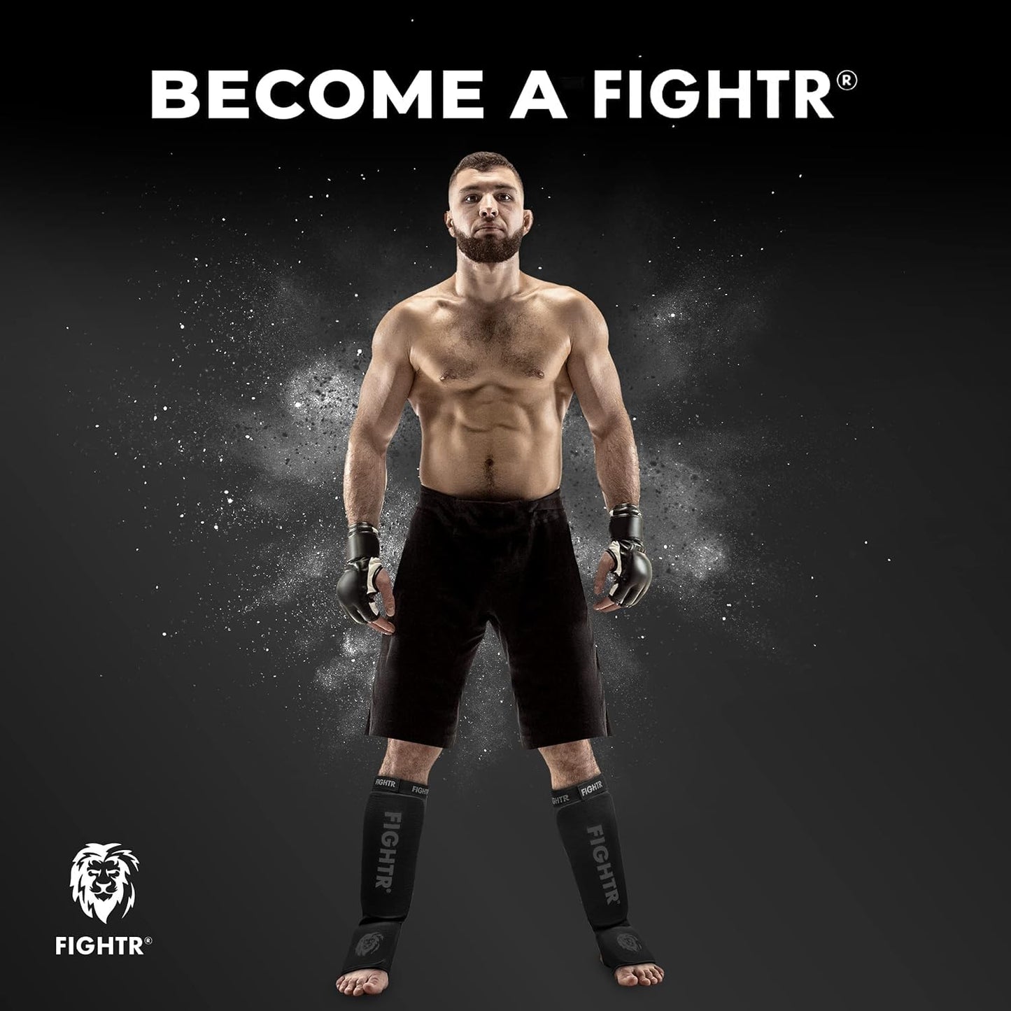 FIGHTR® Boxing Headgear with Best fit | Boxing Helmet Guard for Sparring | Adjustable Size for Boxing, MMA, Muay Thai, Kickboxing & Martial Art (Black, L)