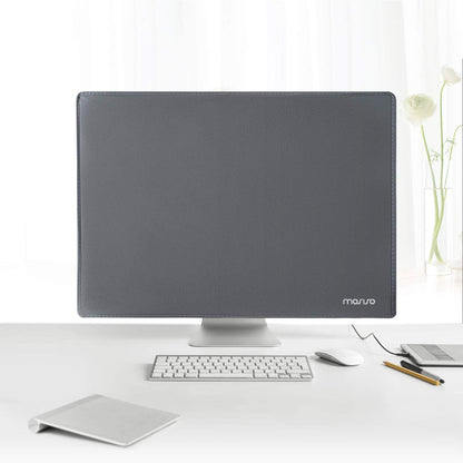 MOSISO Monitor Dust Cover 22, 23, 24, 25 inch Anti-Static Dustproof LCD/LED/HD Panel Case Computer Screen Protective Sleeve Compatible with iMac 24 inch, 22-25 inch PC, Desktop and TV, Space Gray