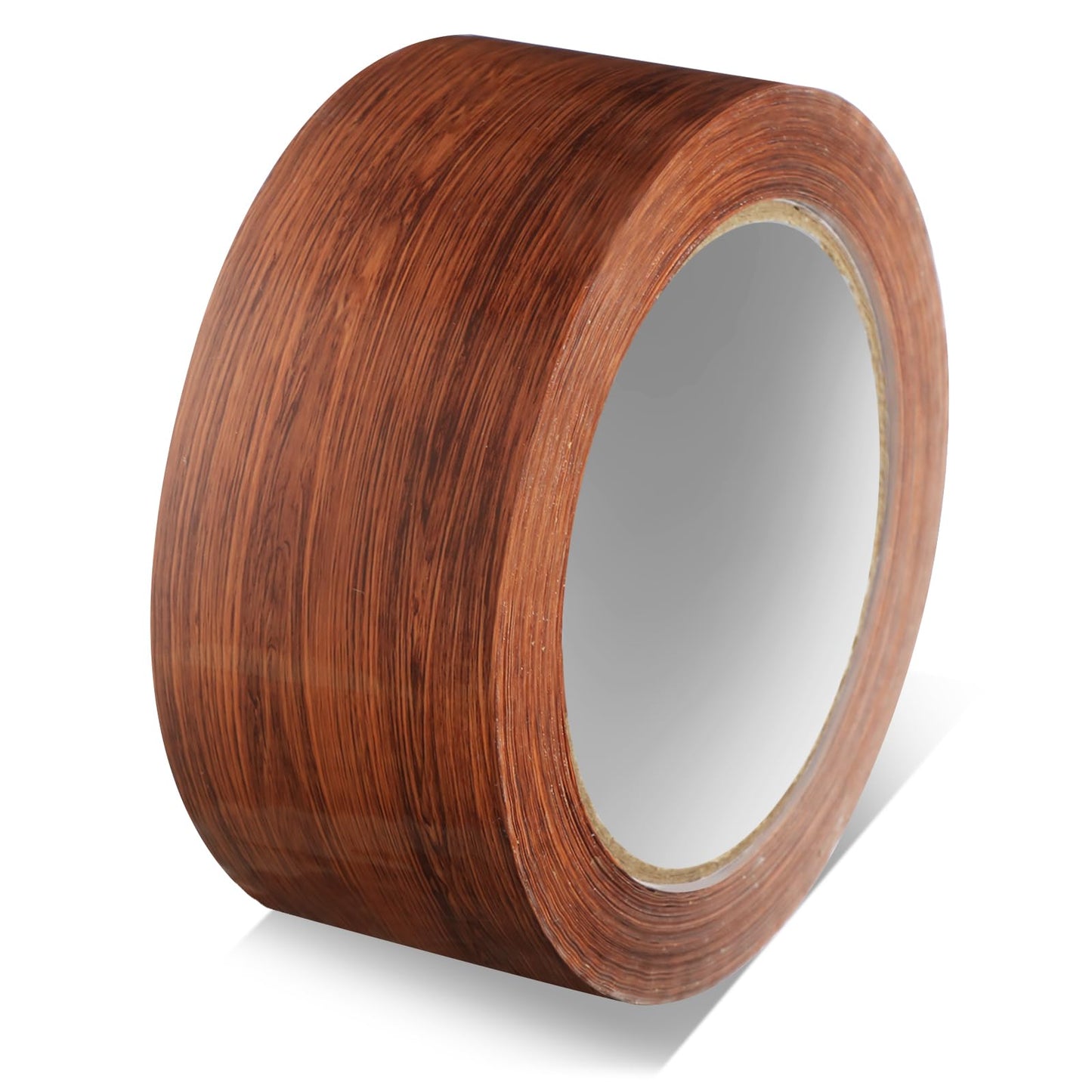 Harloon Craft Duct Tape Stickers 1.89 Inches 100 Yards DIY Crafts Buffalo Tape Single Roll for Scrapbooking DIY Supplies Box Decoration(Wood)