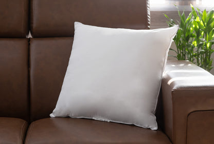 LANE LINEN Throw Pillow Insert - Pack of 2 16x16 Pillow Inserts for Decorative Pillow Covers, Throw Pillows Insert for Couch - White