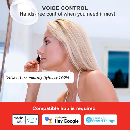 Sengled Smart Light Bulbs, Zigbee Hub Required, Works with Alexa and SmartThings, Voice Control with Google Home and Echo with built-in Hub, Soft White 60W Equivalent A19 Dimmable Smart Bulbs, 4-Pack