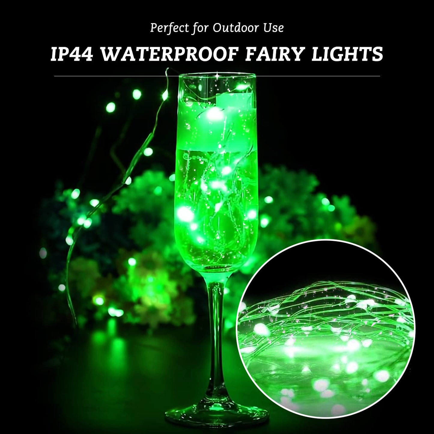 Rivokeer 12 Pack Fairy Lights Battery Operated String Lights，7FT 20LED Waterproof Silver Wire Christmas Lights Outdoor,Firefly Mini Lights for Bedroom Party Birthday Wedding Indoor Decorations.