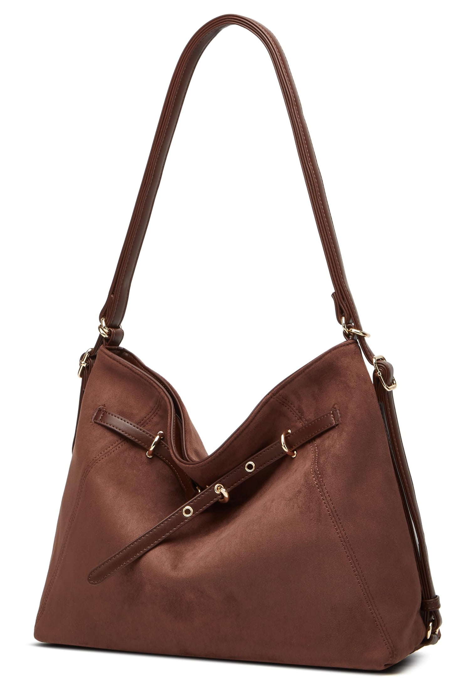 Suede Crossbody Bag 2025 Fall Winter Suede Tote Bag Hobo Purse Casual Shoulder Handbag Large Satchel for Women