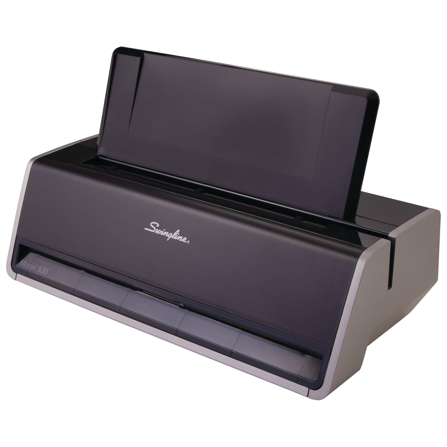 Swingline Electric Hole Puncher 3 Hole, 28 Sheet Capacity Three Hole Punch 3 Ring, Jam Resistant, Touch Screen, Platinum (74535)