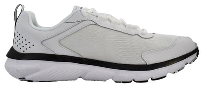 Under Armour Mens Charged Assert 9 Running Shoe, White/Black, 8.5 US