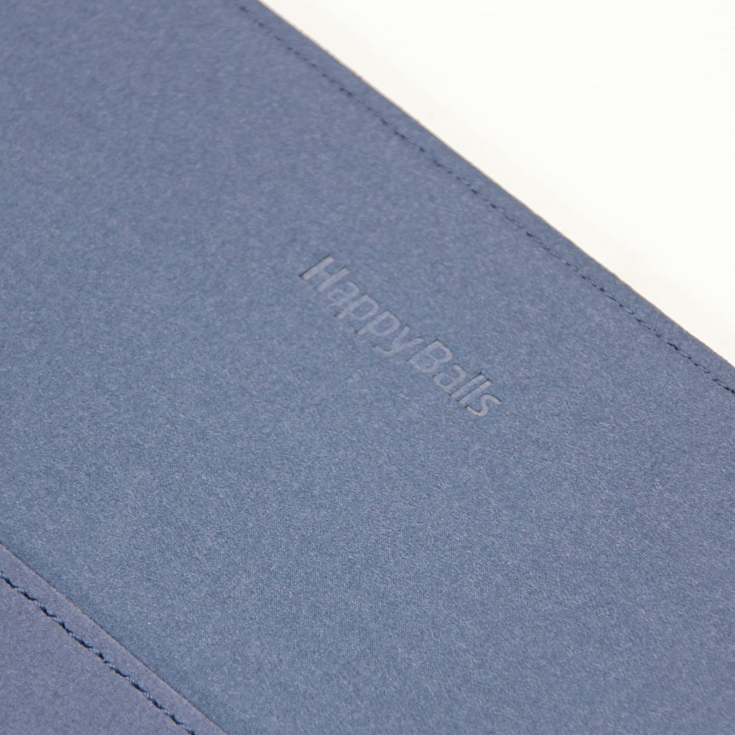 Happy Balls Laptop Sleeve Case 14inch with Stand Compatible with Microsoft Surface Laptop 13"/7 13.8"/6 5 4 3 2 13.5", MacBook Air/Pro 13.3", PU Leather Sleeve for 13-14" Notebook Computers(Dark Blue)
