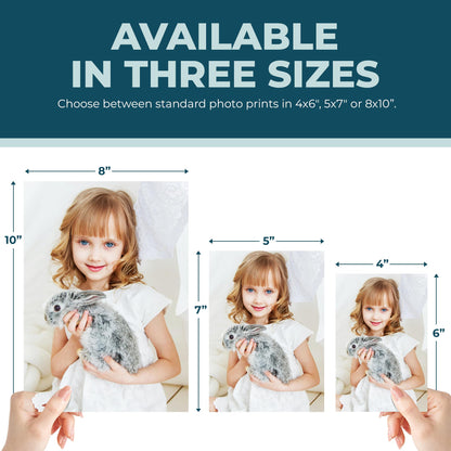 Photo Prints - Glossy - 4x6 - Standard Size - Upload Your Own Photos - Personalized Picture Prints - Custom Printed Photos for Home Decor - Made in the USA - Custom Prints for Picture Frames and Wall Art