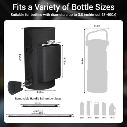Magnetic Gym Bag with Phone Pocket Water Bottle Holder – 6 Built-in Magnets for Hands-Free Use – Ideal for Workouts, Outdoor, Travel – Securely Attaches to Equipmen (Olive Green)