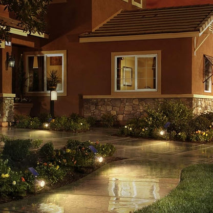 Solar Spot Lights Outdoor, Waterproof Solar Landscape Spotlights 18 LED 2-in-1 Uplights Adjustable Flag Pole Lights Solar Powered 3000k Warm White for Garden Yard Driveway Pathway
