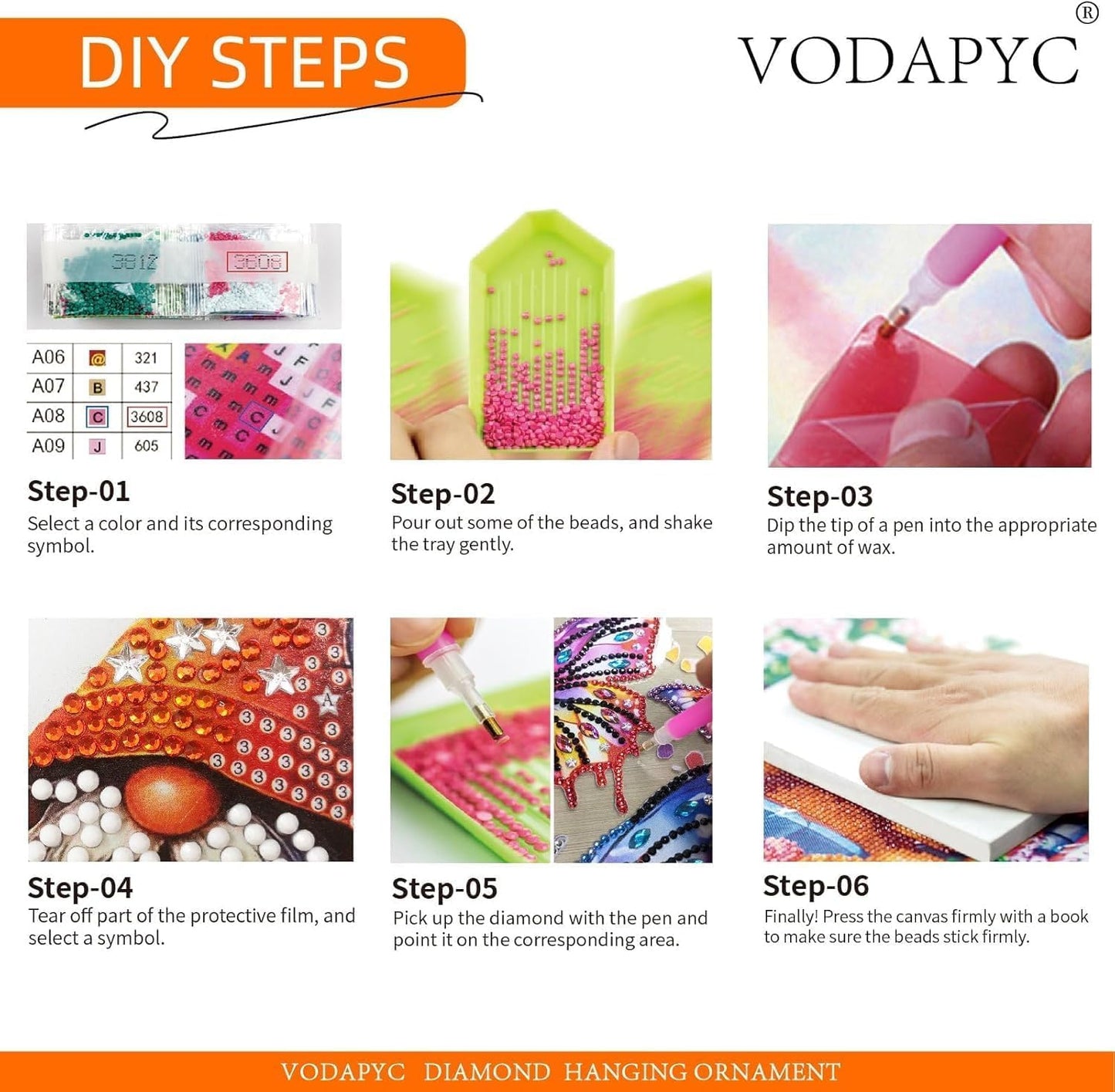 VODAPYC Easter Diamond Art Tabletop, DIY Stand Up Double Sided Special Shaped Partial Diamond Art Desktop Ornaments for Home Decor(Happy Easter Egg)