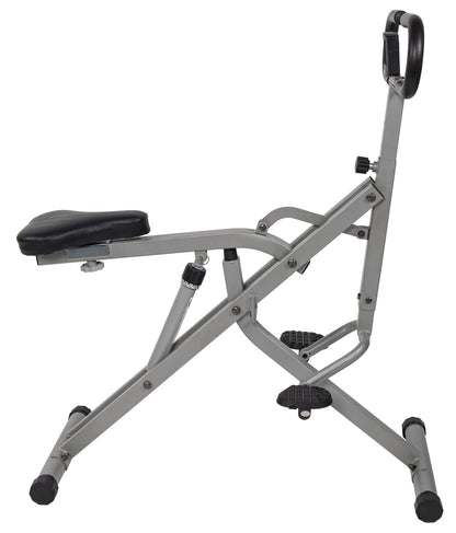 BalanceFrom Fitvids Rower-Ride Exercise Trainer for Total Body Workout – Sports Training – nan – Silver