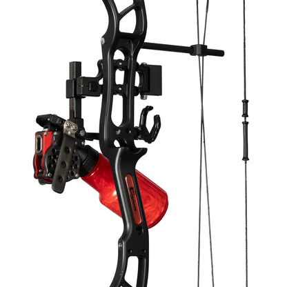 Cajun Bowfishing Shore Runner EVW Bow, Enhanced Accessories, Right and Left Handed Archers, 32" Bow, 7" Brace Height, Adjustable Draw Weight Range 20-50lbs, Draw Length Up to 30", Lightweight