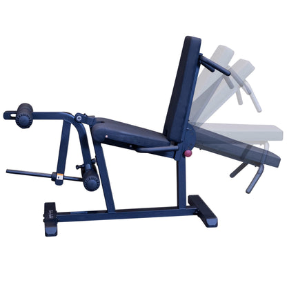 Body-Solid (GLCE365B) Adjustable Weight Bench with Leg Extension and Curl Machine - Home Gym Workout Bench for Full Body Exercise, Leg Developer for Strength Training