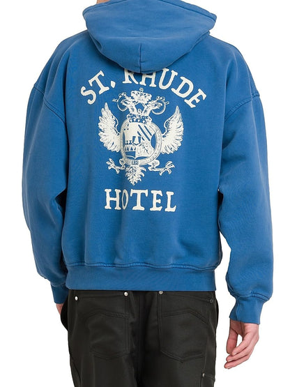 Rhude, St. Rhude Seal Hoodie, X-Small, Royal Blue