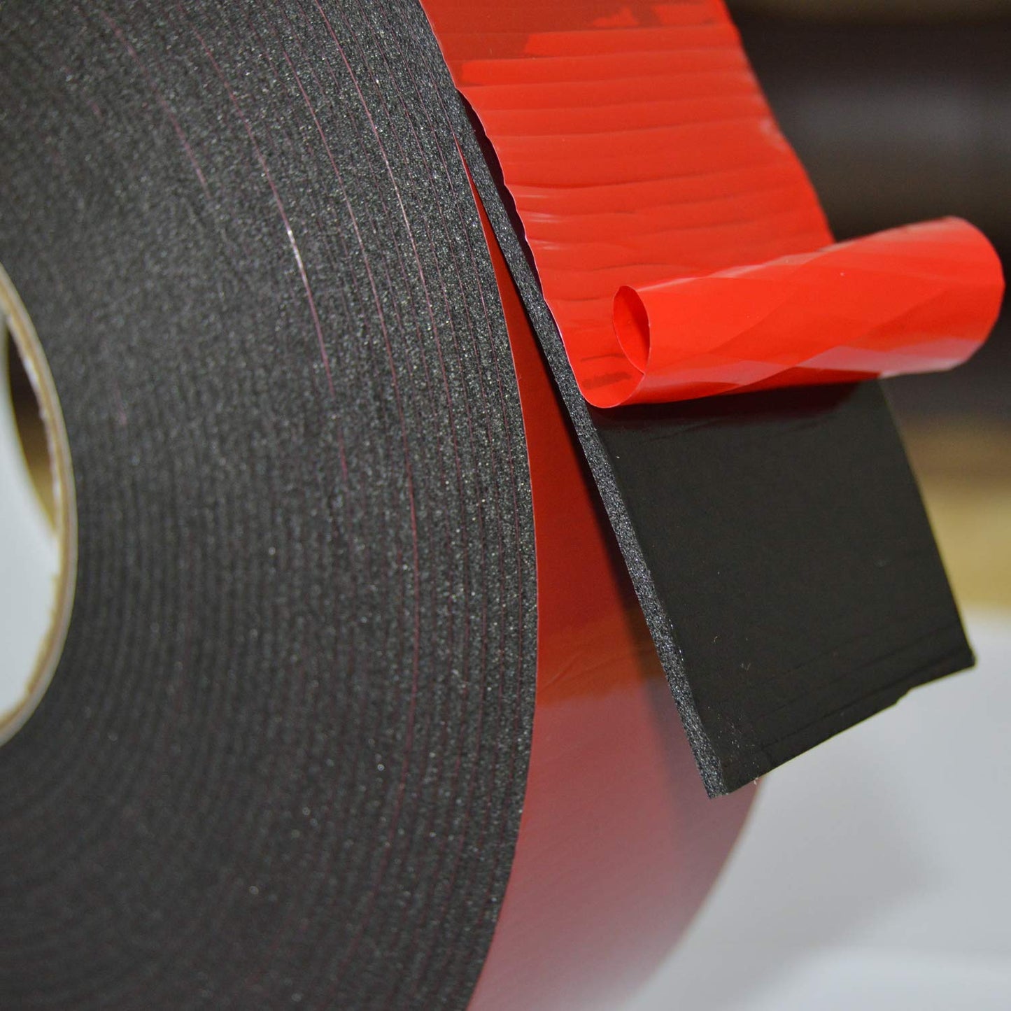 LLPT Double Sided Foam Tape 1 Inches x 50 Ft Durable Adhesive Weatherproof for Fill Gaps Attach Bond and Mount Uneven Or Textured Surfaces (T004A)