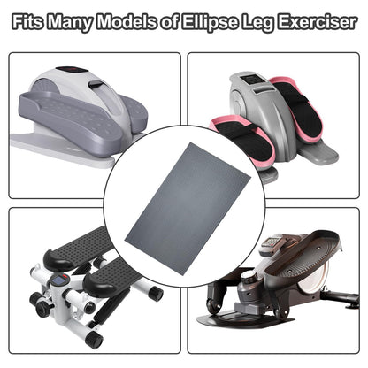 Non-Slip Mat for Ellipse Leg Exerciser Machine, Apply to Under Desk Elliptical Peddler While Sitting, Perfect for Electric Seated Foot Pedal Exerciser, Enhanced Stability & Floor Protection