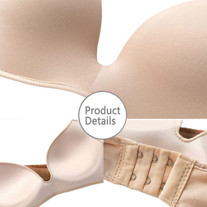 Pack of 5,Women Comfort No Wire Bras Seamless No Show Bra Pack