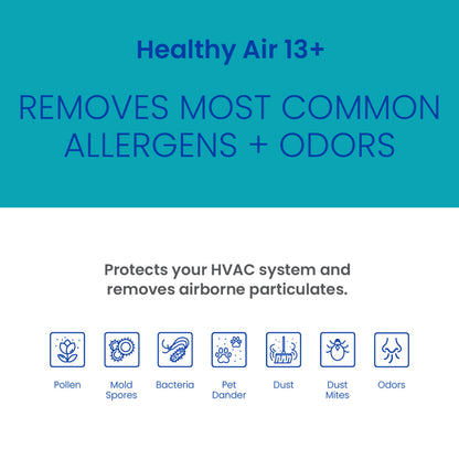 Genuine AprilAire 413CBN Replacement Filter for AprilAire Whole House Air Purifiers - MERV 13 with Carbon, Healthy Home Allergy + Odor Reduction, 16x25x4 Air Filter (Pack of 1)