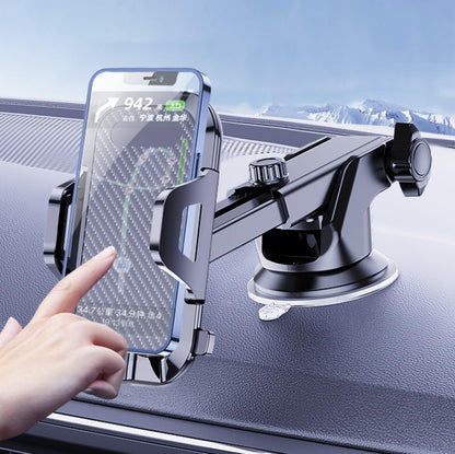Phone Holder for car, Car Phone Holder Mount with Upgraded Metal Hook Clip for Air Vent, Car Mount Smartphones Holders