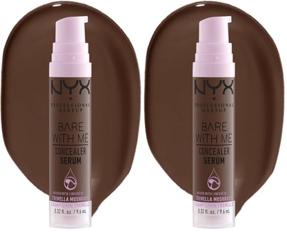 NYX PROFESSIONAL MAKEUP Bare With Me Concealer Serum, Concealer Makeup For Up To 24Hr Hydration - Beige
