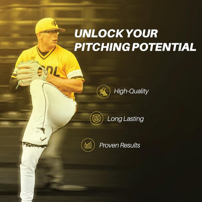 Plyometric Weighted Training Ball - Baseball & Softball Arm Strength | Durable PVC Shell, Sand-Filled