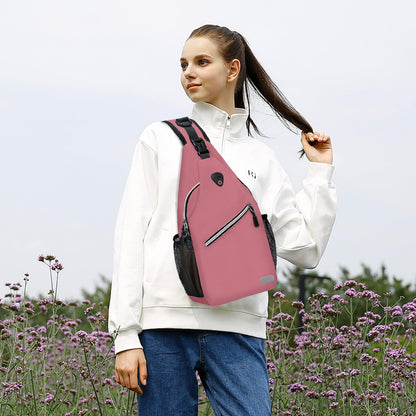 MOSISO Sling Backpack, Multipurpose Crossbody Shoulder Bag Travel Hiking Daypack