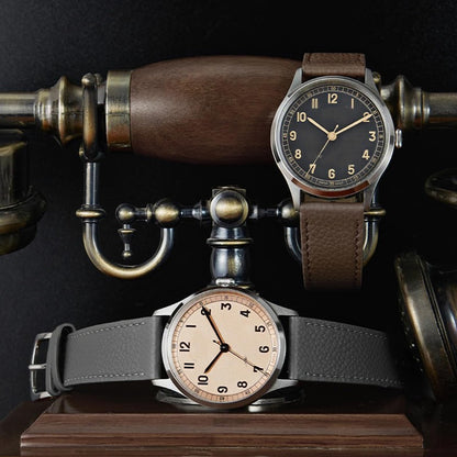 Niziruoup Leather Watch Band Quick Release Handmade Elegant Epsom Full Grain Leather Calfskin Bracelet 12mm 14mm 16mm 18mm 20mm 22mm Replacement Band Strap for Women Men