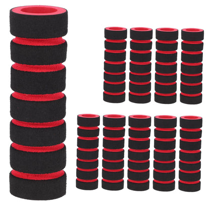balacoo Replacement Sponge Roller Covers 4.33X1.25X1.57 Inch Foam Pads for Exercise Machines Leg Curl and Extension Equipment Comfortable Gym Grip Protectors for Ab Training