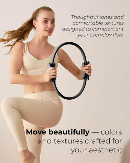 kure.fit Pilates Kit for Women – Home Pilates Equipment Set with Ring, Ball & Resistance Bands | Pilates Starter Kit with Accessories in Gift Box
