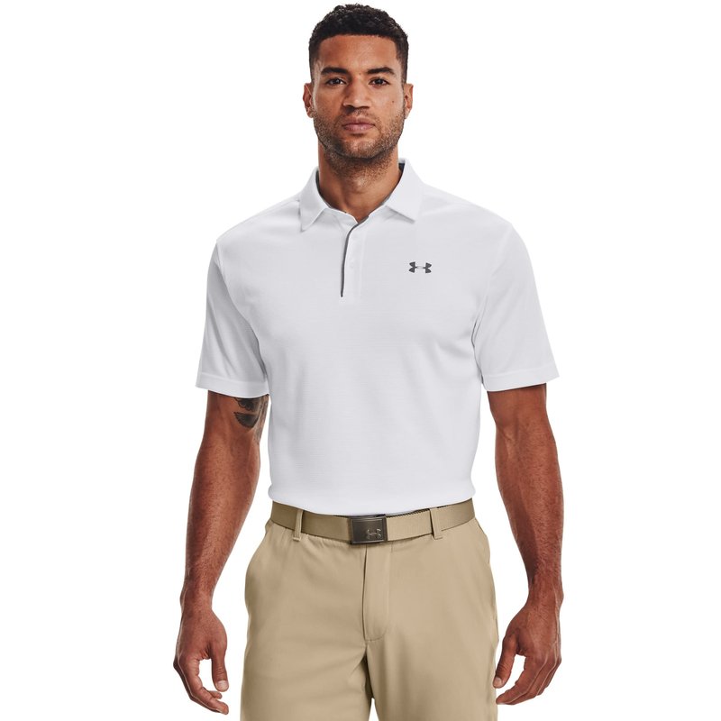 Under Armour Men's UA Tech Polo XLT White