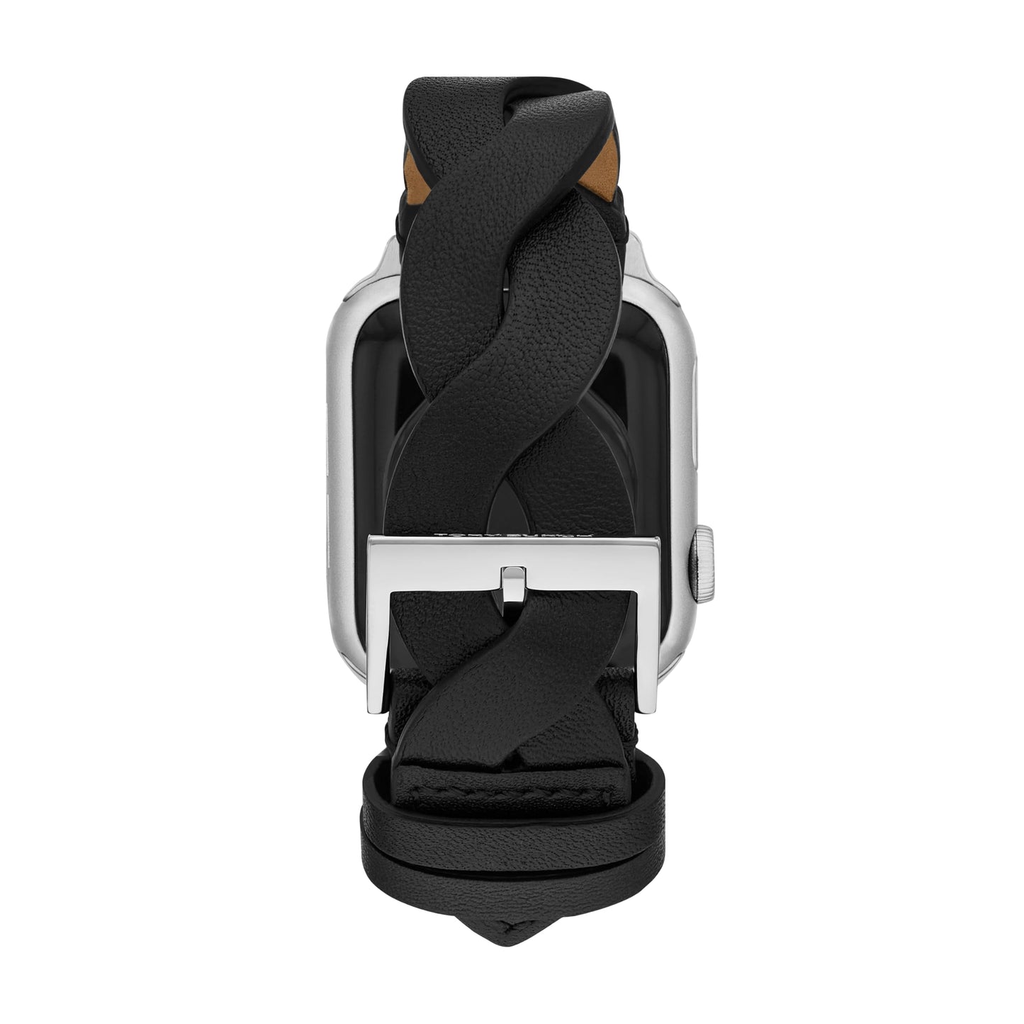 Tory Burch Women's Braided Band for Apple Watch®, Leather (Model: TBS0112E)