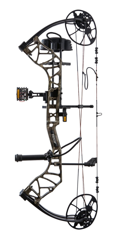 Bear Legit Maxx Ready to Hunt Compound Archery Bow, 70lb. Draw Weight, Right Hand, Mossy Oak Roots/Black