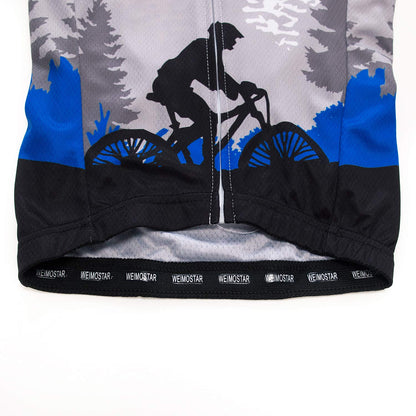 Cycling Jersey Set Kids,Bike Short Sleeve T-Shirt Boys Girls Cartoon Tops Quick-Dry S-XXL