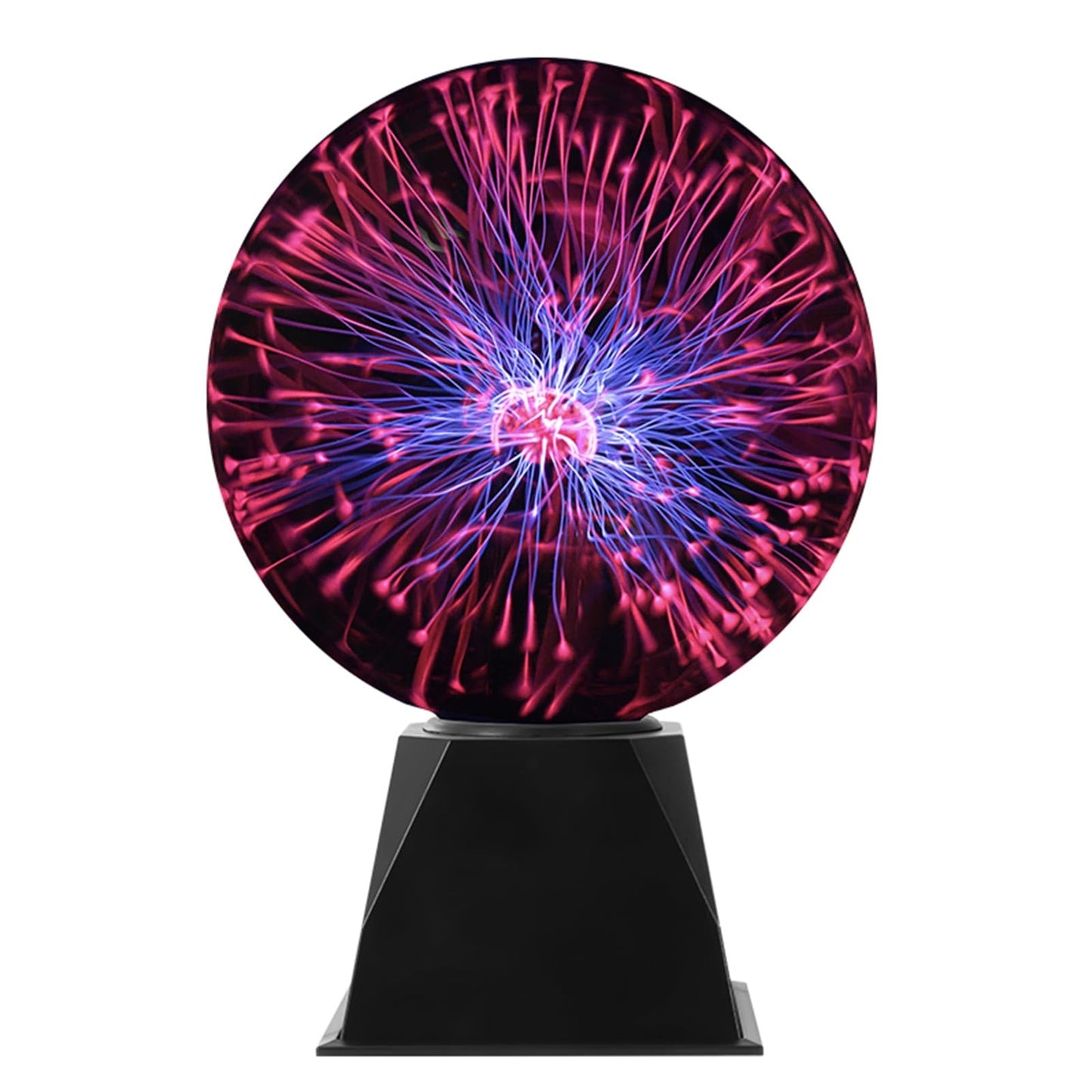 Etigood Plasma Ball, Touch Sensitive Plasma Globe Lamp, Plug-in Crystal Ball for Gifts, Birthday, Party, Halloween, Christmas, Science Decor for Bedroom, Living Room, Office