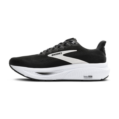 Brooks Women’s Ghost 17 Neutral Running Shoe - Black/Grey/White - 8.5 Medium