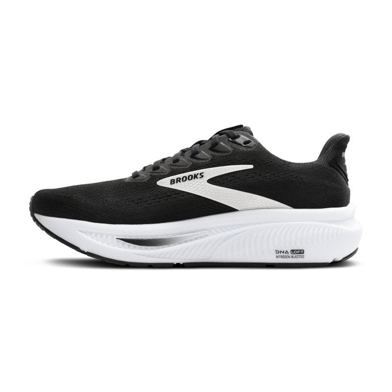 Brooks Women’s Ghost 17 Neutral Running Shoe - Black/Grey/White - 10.5 Medium