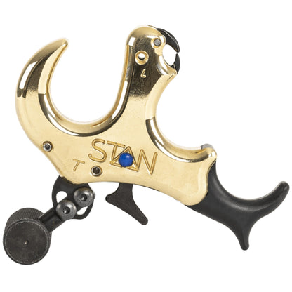 Stan OnneX Thumb Archery Release – Modular Trigger Release with Zero Travel, Adjustable Tension, 3 & 4 Finger Options, Open Hook, Trainer Lock, Heavy Metal, XL