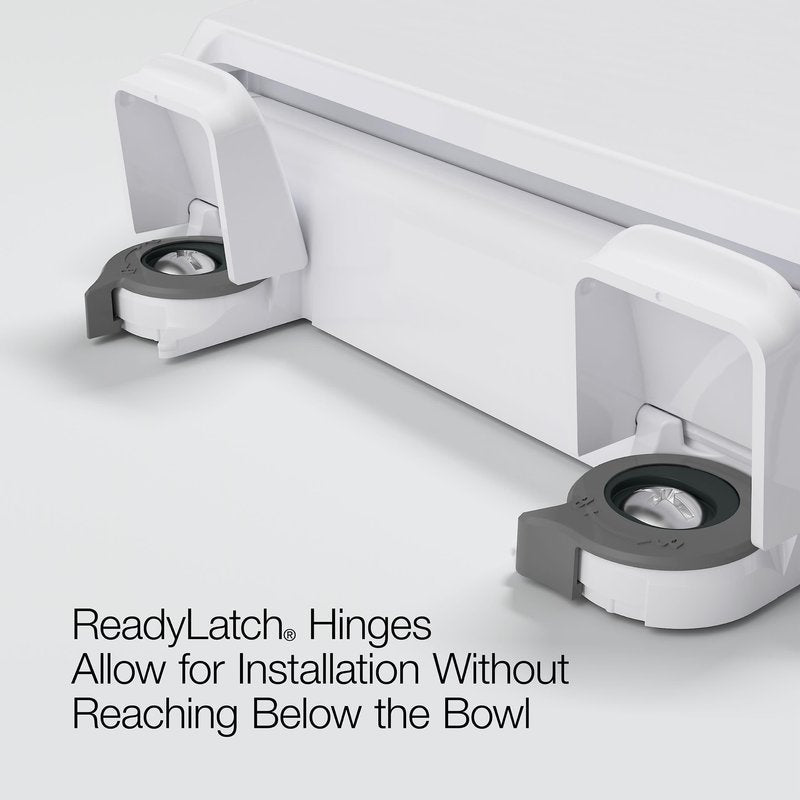 KOHLER CACHET® Nightlight Soft Close Toilet Seat Elongated, ReadyLatch®, Grip-Tight Hardware, White