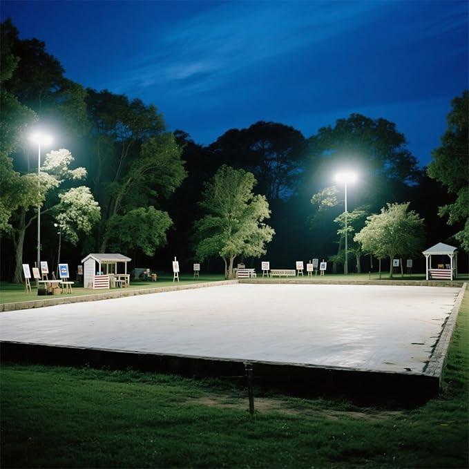 STASUN Flying Series Ultra 400W 60000LM LED Flood Light Outdoor, 100-277V 5000K White, IP66 Waterproof Stadium Lights for Arena, Parking Lot, Courts, Commercial, ETL Certification