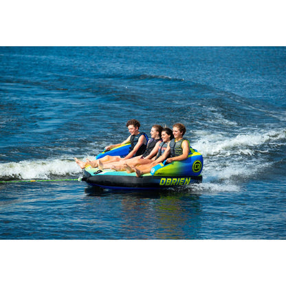 O'Brien Baller Soft Top 4-Person Towable Tube with Back Rest