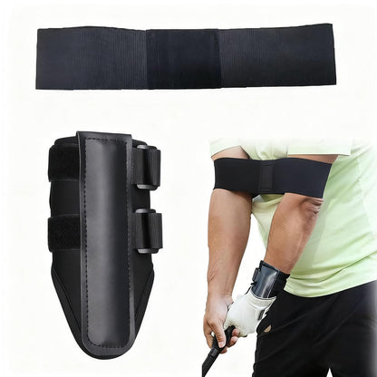 TOTITOM Golf Wrist Training Aid, 2 Pack Golf Swing Band and Golf Wrist Correction Trainer, Golf Grip Trainer for Beginners Arm Posture Correcting