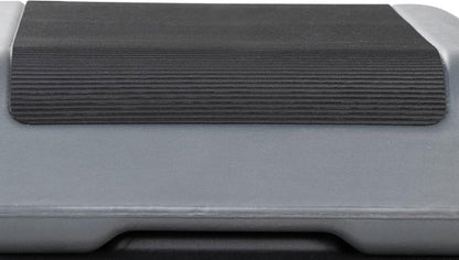 16 Inch Aerobic Step Platform - Adjustable Mini Exercise Stepper for Home Gym | Cardio Strength Training with 4 Risers