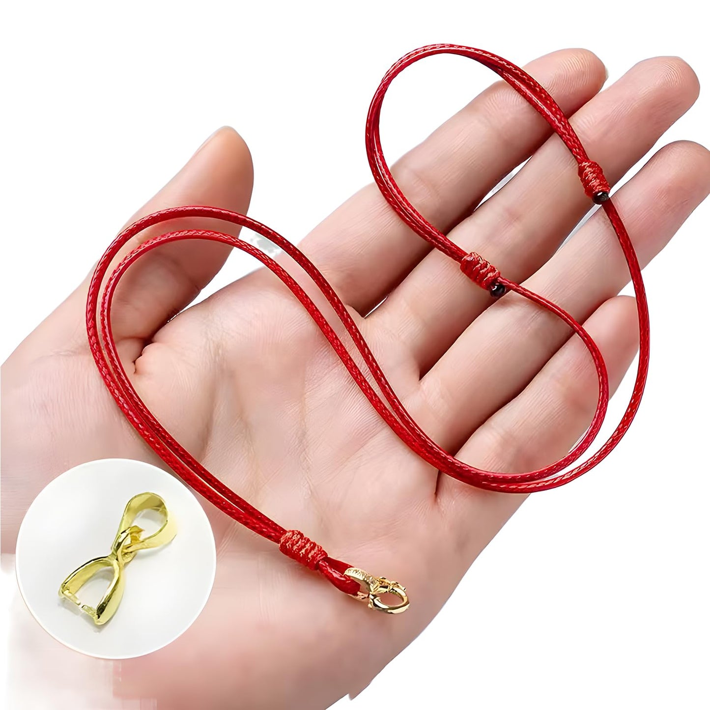 3FT Amazing Braided Leather Necklace - Minimalist Waterproof Design, Unisex, Ideal for Daily Wear & Gifting (Coffee Gold)