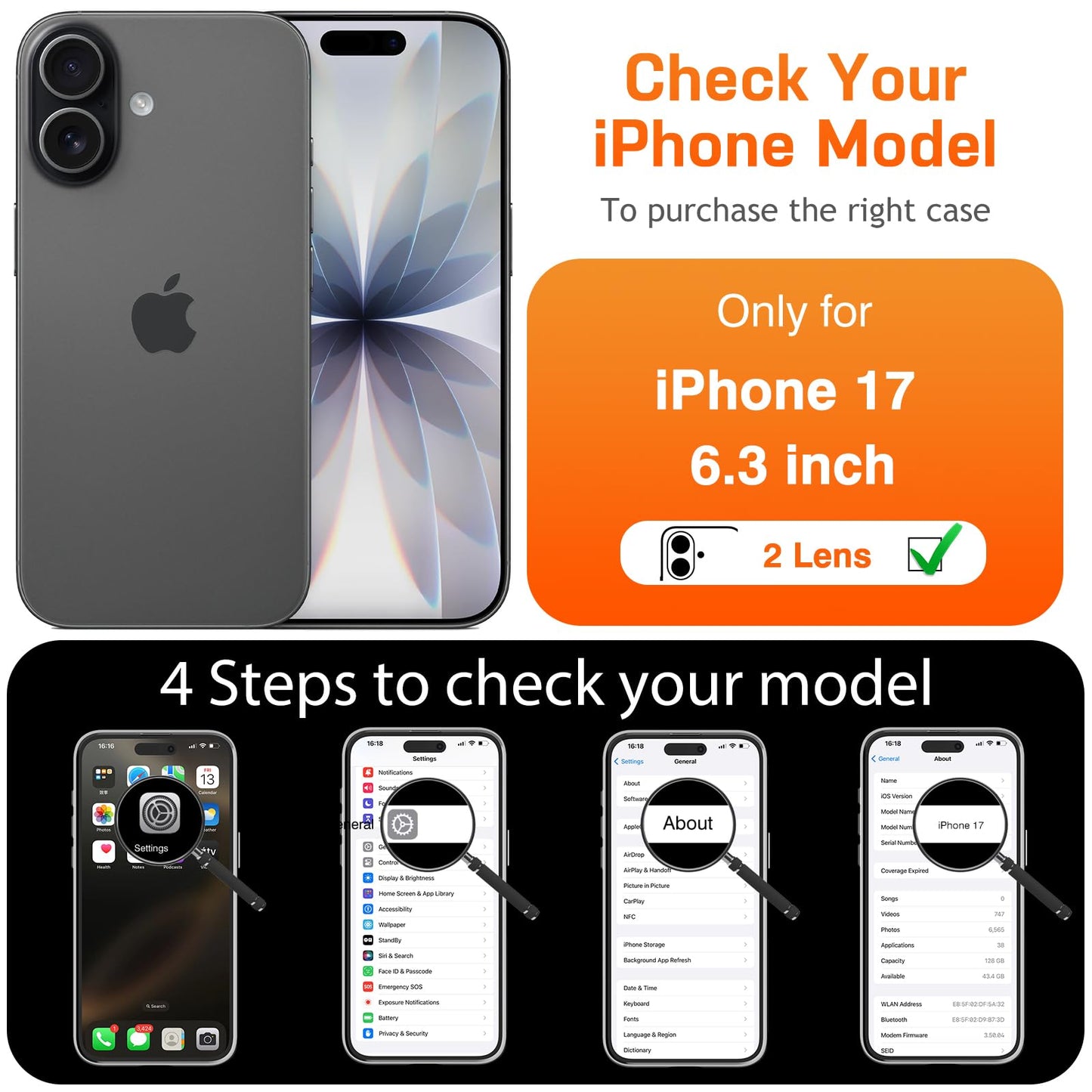 LOHASIC for iPhone 17 Leather Case, Slim Business PU Classic Elegant Style Soft Non-Slip Grip Shockproof Rugged Protective Cover Phone Case for iPhone17 6.3" 2025 - Sand Dune