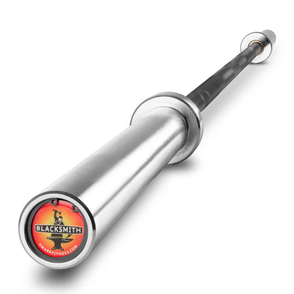 XMARK Olympic Weight Set | 115 lb Texas Star Rubber-Coated Olympic Weight Set With XMARK Blacksmith Barbell Bar